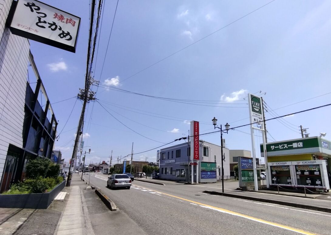 春日井ファミリー皮フ科 鳥居松方面